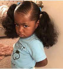 Pin By Craveaicha Flow On Babies Kids Hairstyles Baby Girl Hairstyles Cute Black Babies