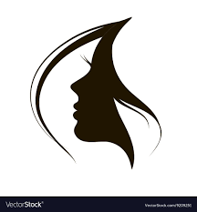 Icon Woman Royalty Free Vector Image Vectorstock Spon Royalty Woman Icon Free Ad Woman Face Silhouette Woman Face Silhouette Art