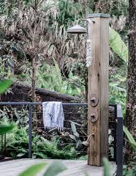 Basic by design, a french drain consists of a hole (at least 3 feet deep) filled with crushed gravel (preferably ½ inch to 1 inch in diameter). All You Need To Know Before Installing An Outdoor Shower Or Bath