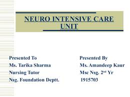 Icu resume job description and objectives. Neuro Icu Set Up