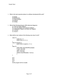 Niit Java Questions 2020 2021 Studychacha
