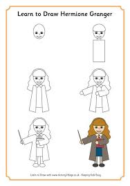 Learn To Draw Hermione Granger Harry Potter Art Drawings Harry Potter Drawings Harry Potter Drawings Easy