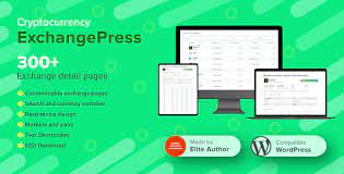 Exchangepress Cryptocurrency Exchanges List Wordpress Plugin Stylelib Wordpress Plugins Free Wordpress Cryptocurrency