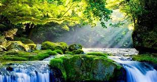 Jika ingin menggambar lebih simpel sebenarnya bisa saja, cukup fokus pada gambar gunung dan sungai. Pin Auf Pemandangan Alam