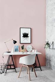 We opted for peachy pink walls in this room—plus a rug in a similar tone—which creates a warm, cozy glow. 15 Pink Rooms Rose Quartz Interiors