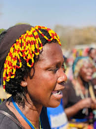 Our mothers understood the assignment. 😍 Show us your beads and they took  us back the memory lane, showing the youngsters how the beads are worn.  Next year, any Luvale, Chokwe, Mbunda