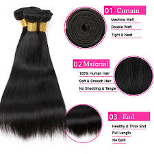 4bundle 200g 100 Virgin Hair Brazilian Straight Wave Human Hair Extensions Weft V Virgin Brazilian Straight Hair Straight Hairstyles Human Hair Wefts