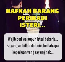 Apakah nafkah zahir isteri yang wajib diberi oleh suami selain wang ringgit? Sinaran Wanita On Twitter Nafkah Apa Yang Suami Sepatutnya Bagi Kepada Isteri Jangan Ambil Mudah Ye Credit Cinta Suami Isteri Sinaranwanita Nafkah Suami Isteri Https T Co I5arsegc7b Twitter