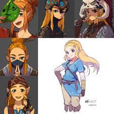 If Zelda Had Her Own Adventure : r Breath_of_the_Wild