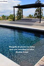 margelle de piscine en l pour une finition parfaite aspect beton tour de piscine piscine margelle piscine