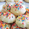 Top with sprinkles and brush or shake off excess sprinkles that did not stick to the syrup. 1