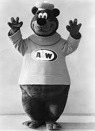 W bear app, san francisco, california. A W Great Root Bear Beer Bear Mascot A W Root Beer