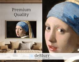 Vermeer Paintings for Frame TV: Set of 36 Art Images (digital Download)