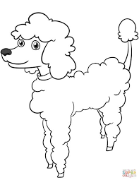 Identify 15 different creatures in these animal coloring sheets. Poodles Coloring Pages Learny Kids