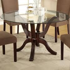 Attractive Glass Circular Dining Table Dining Room Dining Room Modern Dining Room Round Glass Dining Room Table Round Dining Room Sets Glass Dining Room Table