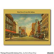 Vintage Evansville Indiana Postcard Zazzle Com In 2021 Evansville Indiana Evansville Indiana