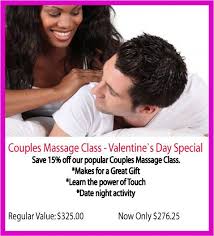 Enjoy a fun and romantic date night together while learning how to massage each other at home. Couples Massage Class Is The Prefect Gift For Valentine S Day Is Learning How Powerful Touch Is Through Massage 276 Massage Classes Couples Massage Massage