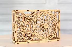 Robotime rokr lk702 air vehicle 3d wooden puzzle. Wooden Mechanical 3d Puzzle Wooden City Kinetic Picture Gsmserver