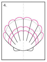 Facebook youtube pin interest instagram toggle navigation drawingtutorials101.com How To Draw A Sea Shell Art Projects For Kids
