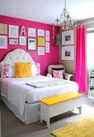 Think rugs made of natural traditionally pretty, rose pink defines 'romantic' when it comes to bedroom paint colors. Hot Pink And Yellow Big Girl Bedrooms Girls Bedroom Makeover Girl Bedroom Decor
