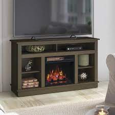 A tv stand and entertainment center has an incredible power to make or break a living room design. Chimneyfree Douglas 50 Electric Fireplace Entertainment Center At Menards