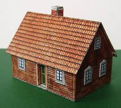 Kartonmodelle Im Vertrieb Des Holzhof Verlages Dresden Papiermodell Deutsche Hauser Kinder Gartenhaus