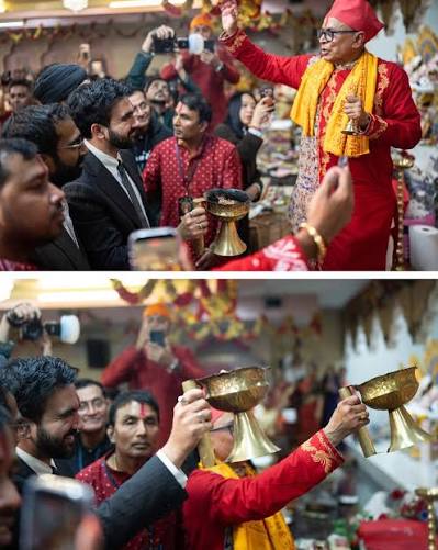NYC Mayor Zohran Mamdani joins Indians to celebrate Navratri, Durga Puja, Dashain, and Vijayadashami, Says "It was an honor to come together in joy, faith, and community in temples across our city" #
