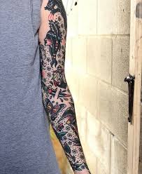 Pin By Dan Lacey On Tattoes Traditional Tattoo Sleeve Traditional Tattoo Tattoo Filler