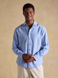Men's Linen Shirts | Long & Short Sleeve Linen Shirts