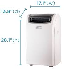 Black Decker Bpact14hwt Portable Air Conditioner 14 000 Btu W Heat White Review Black And Decker 14000 Btu Portable Ac Review Bpact14wt