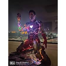 Crochet iron man fingerless gloves. Buy Avengers 4 Endgame Iron Man Mark 85 Mk85 With Infinity Gauntlet Kneel And Snap Finger Luminous Figure Statue I Am Iron Man Online In Poland B08mbt1xsv