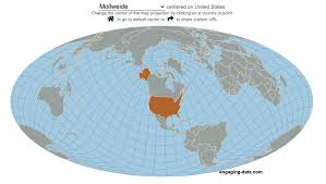 Country Centered Map Projections - Engaging Data