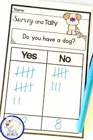 Activities Printables Puzzles And More For Teaching Tally Marks In Kindergarten And Grade One Tally Marks Kindergarten Math Activities Kindergarten Math