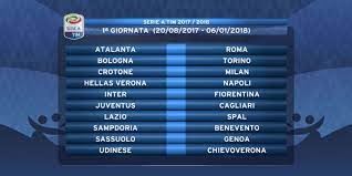 Scopri le partite di oggi, gli orari e il prossimo turno. Il Calendario Della Serie A 2017 2018 Le Date Di Tutte Le Partite Il Post