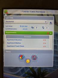 Mod fix fixed an issue in the allow stoves on university lots mod & venue requirements random small mods don't install this update if you . Has Anyone Encountered This Before The Game Isn T Letting Me Leave Build Buy Mode Because It Suddenly Thinks My Penthouse Shouldn T Have An Elevator A Mailbox And A Trash Chute Sims4