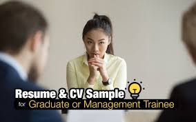 A personal pitch is basically a succinct introduction to yourself and your background. Resume Cv Sample For Graduate Or Management Trainee Jobsdb Hong Kong