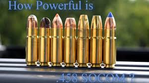 how powerful is 458 socom