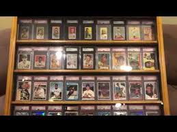 Post your baseball cards hobby talk blowout. Baseball Card Display Case On Steroids Youtube