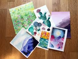 Bilder nach vorlagen malen oder ausmalen. Aquarell Motive Mit Schritt Fur Schritt Anleitungen Nina Paints