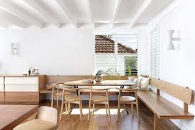 Often used in the dining room, credenzas are the ideal place to store your fine china, holiday serveware, table linens, and so much more.credenzas are also a smart storage solution for your office, living room, or entryway. Best 60 Modern Dining Room Storage Bench Design Photos And Ideas Dwell