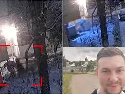 Momentul în care Iulian cade secerat la pământ. Filmul tragediei din Botoşani