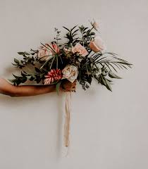 Amy nicole floral // photography: Tropical Boho Bridal Bouquet Wedding Flower Inspiration Boho Bridal Bouquet Flower Bouquet Wedding