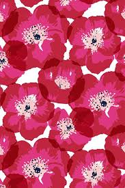 Fabulous floral and flower wallpaper. Colorful Fabrics Digitally Printed By Spoonflower Big Poppies Red In 2021 Pink Wallpaper Prints Wallpaper Backgrounds