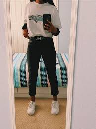 Falloutfits Falloutfi Outfits Teenager Madchen Schule School Spring 2019 Casuales Juveniles Retro Outfits Womens Black Pants Teenager Outfits
