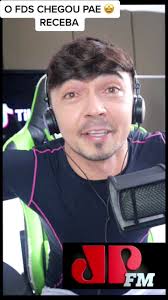 O fim de semana chegou ! 🤩Receba 😎! #jadesongomes #locutor #noar  #jovempanfm #locutores #lucutoresderadio #radiofm #radio