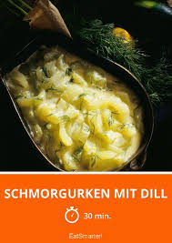 Schmorgurken Mit Dill Rezept Schmorgurken Preiswert Kochen Schmoren