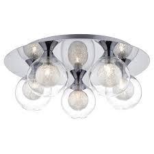 Detailed ceiling flush mount buying guide covering types, styles, materials, shades, bulbs. Zeke 5 Light Semi Flush Ceiling Light Zek5450 The Lighting Superstore