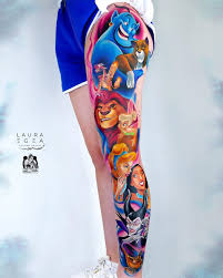 Disney to allow tattoos, more in 'disney look' overhaul. Disney Leg Tattoo