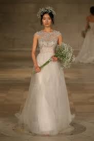 Reem Acra Makes Our Dreams Come True With Her New Bridal Line Reem Acra Wedding Dress Embellished Wedding Dress Wedding Dress Trends