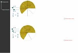 Cualquier fracción impropio se puede introducir como unión de número natural y fracción propio. Fracciones Propias E Impropias Proyecto Gauss Geogebra